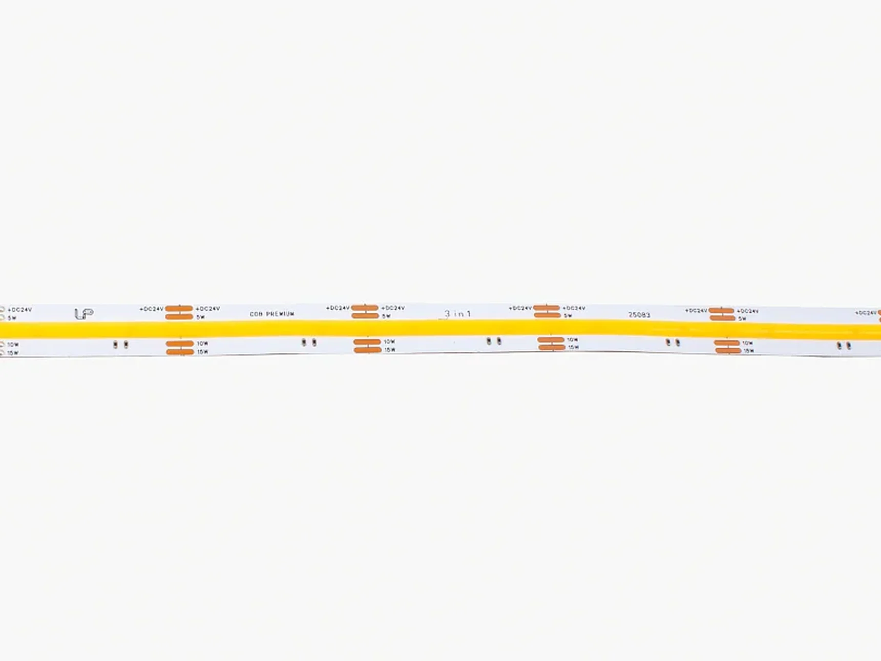 Светодиодная лента LEDS POWER COB Premium 480/м 3 в 1 (5/10/15Вт) 24В теплая