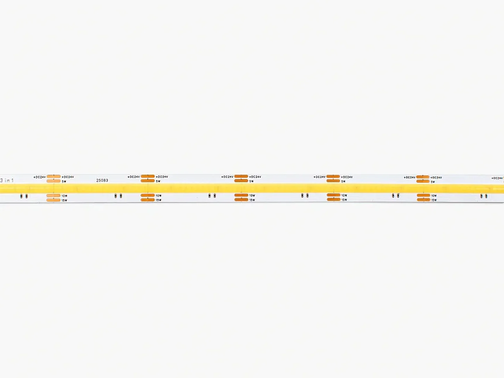 Светодиодная лента LEDS POWER COB Premium 480/м 3 в 1 (5/10/15Вт) 24В холодная