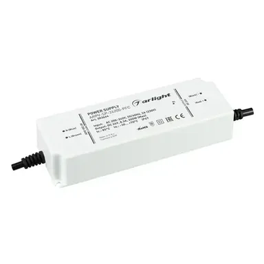 Блок питания ARPV-SP-24200-PFC (24V, 8.3A, 200W) (Arlight, IP67 Пластик, 5 лет)