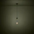 39935 Подвесной потолочный светильник (люстра) CEDRAL, 1x40W, E27, H1500, ?55, сталь, черный, матова