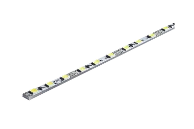 Герметичная светодиодная линейка 2835, 11 Ватт, 12 Вольт, IP20, KB-ISS-4MM-96-W