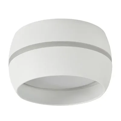 Спот GWL-GX53-M-IP20 Чаша Белый с боковым рассеивателем