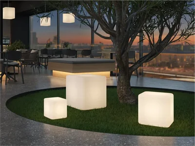 Светильник ландшафтный КУБ CUBE_G (E27) 50 IP66 4000K