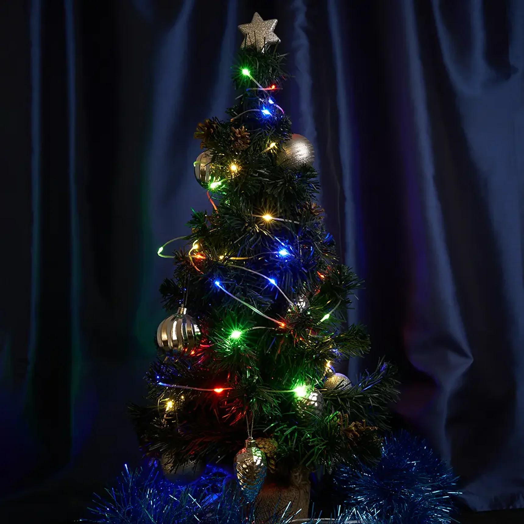 Светодиодная гирлянда Feron CL578 линейная Роса 220V мультиколор