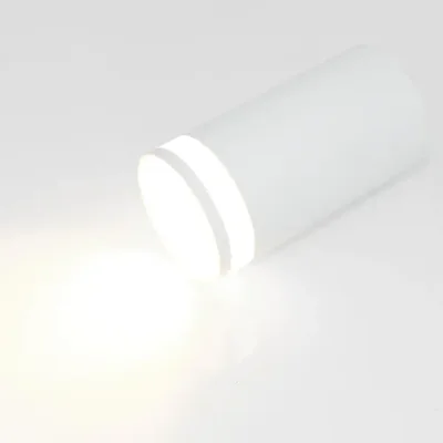 Спот GWL-GU10-M-IP20 Белый С Боковым рассеивателем Башня