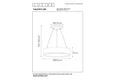 Подвесной светодиодный светильник Lucide Talowe Led 46400/42/30