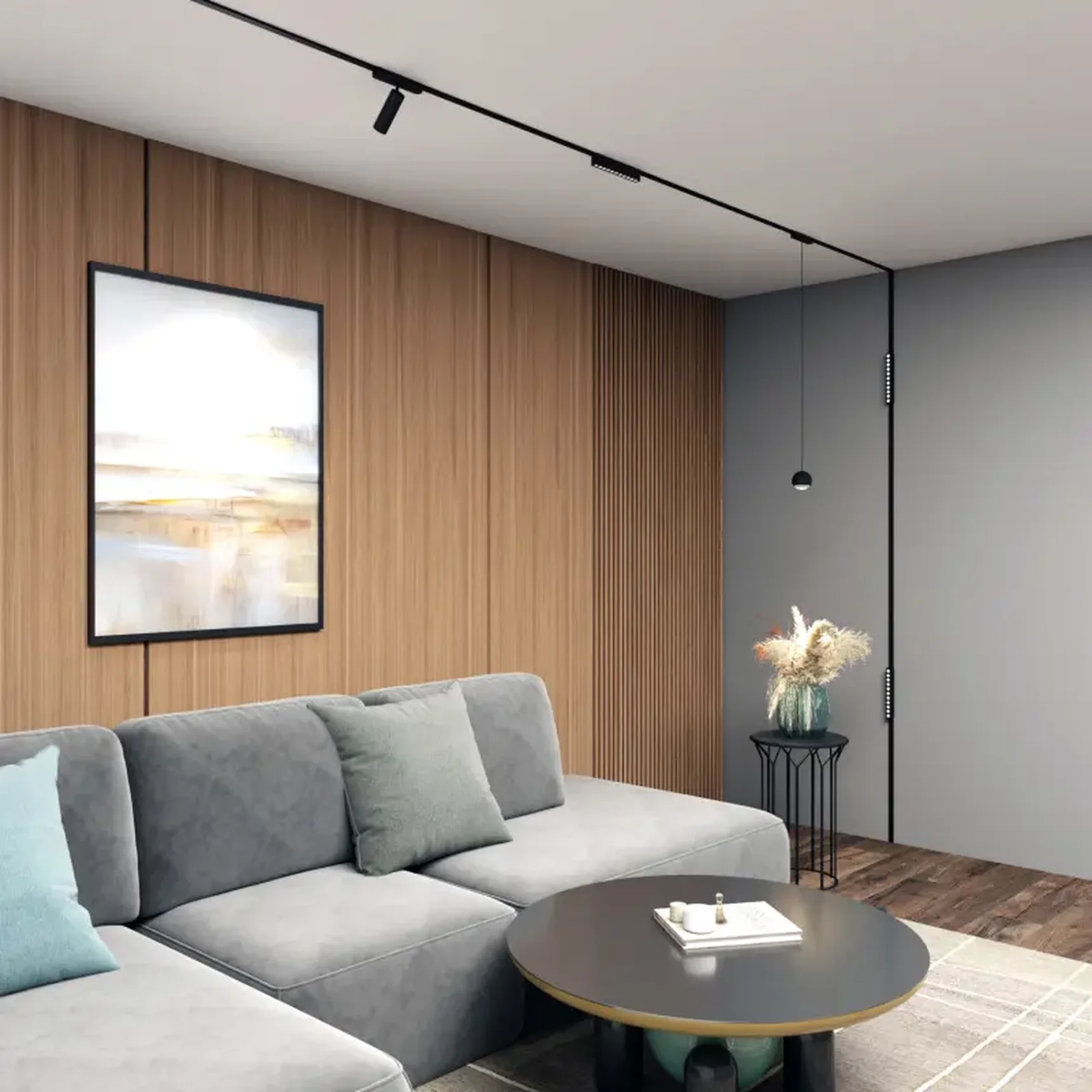 Трековый светильник AIR GRILL DK5335-BK