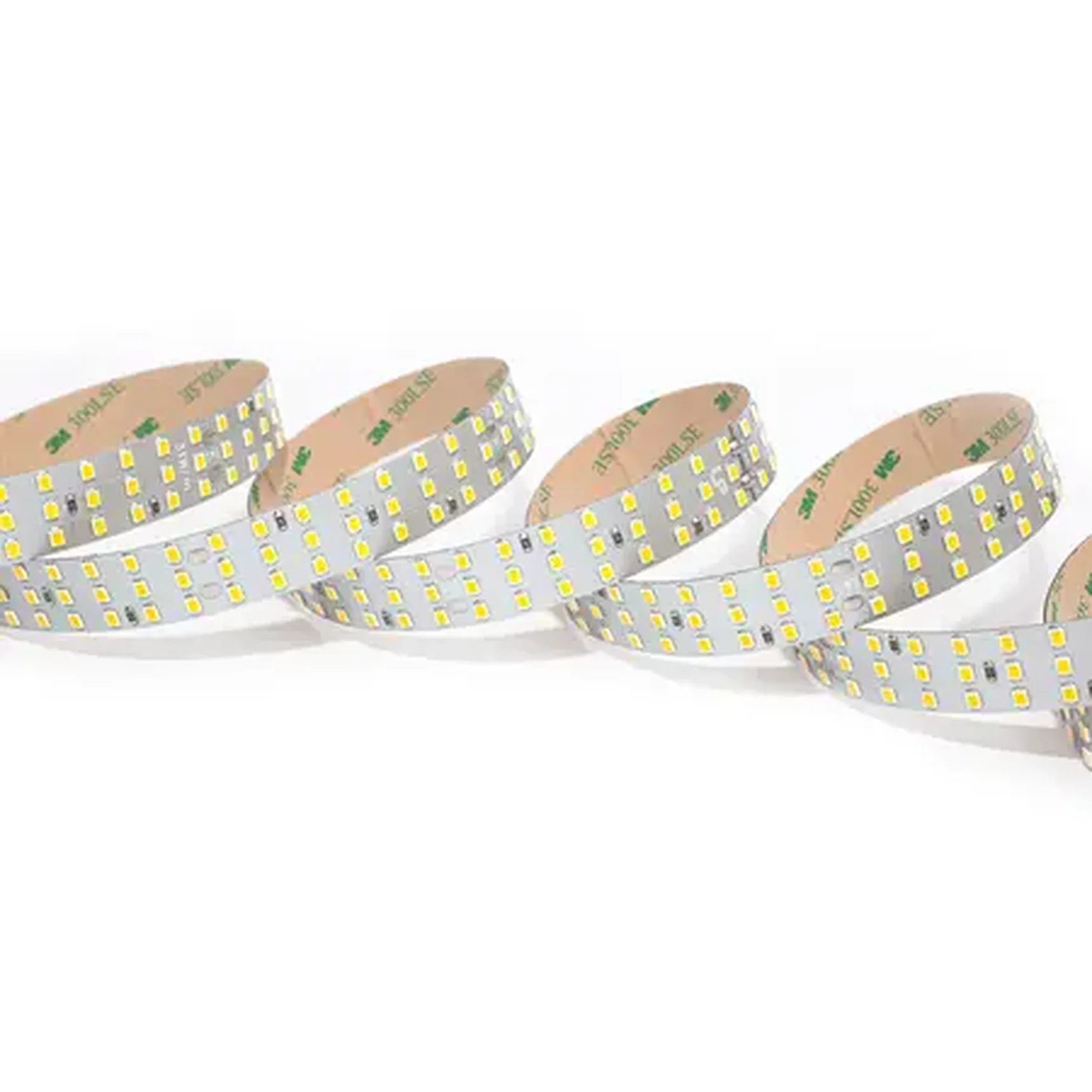 Светодиодная лента трехрядная 2835 336/м (31Вт/м) 24В теплая, серия ПРО200 009087