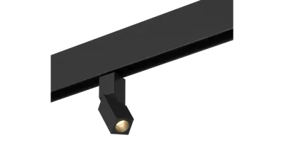 Магнитный светильник-спот серии SY mini, 48В, 1,2W Черный 3000 SY-mini-523517-1.2-48-BL-WW, 006156