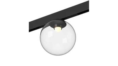 Магнитный светильник-шар серии SY mini, 48В, 7,5W Черный 3000 SY-mini-523619E-7.5-48-BL-WW, 006143