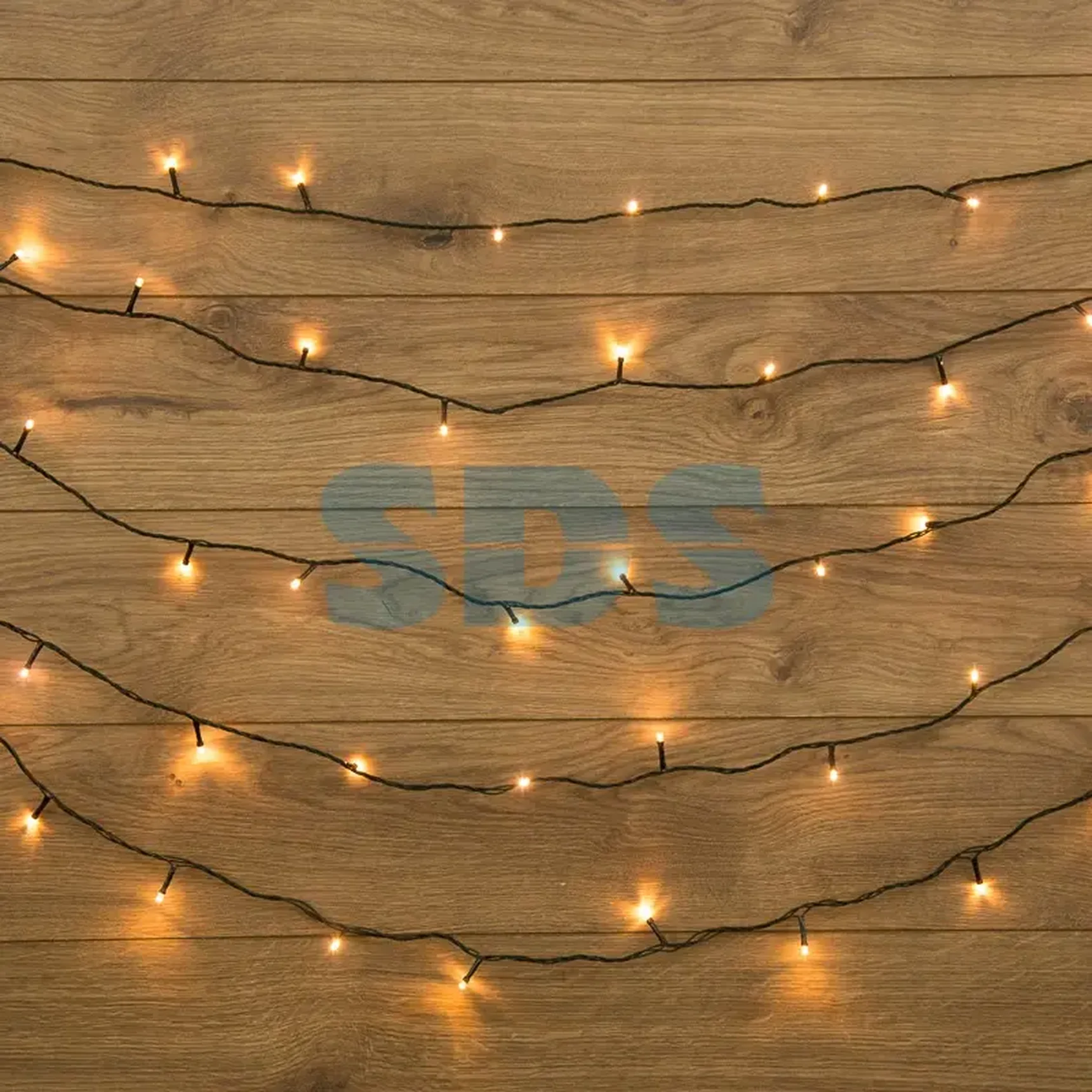 Гирлянда Твинкл Лайт 10 м, темно-зеленый ПВХ, 80 LED, цвет ТЕПЛЫЙ БЕЛЫЙ