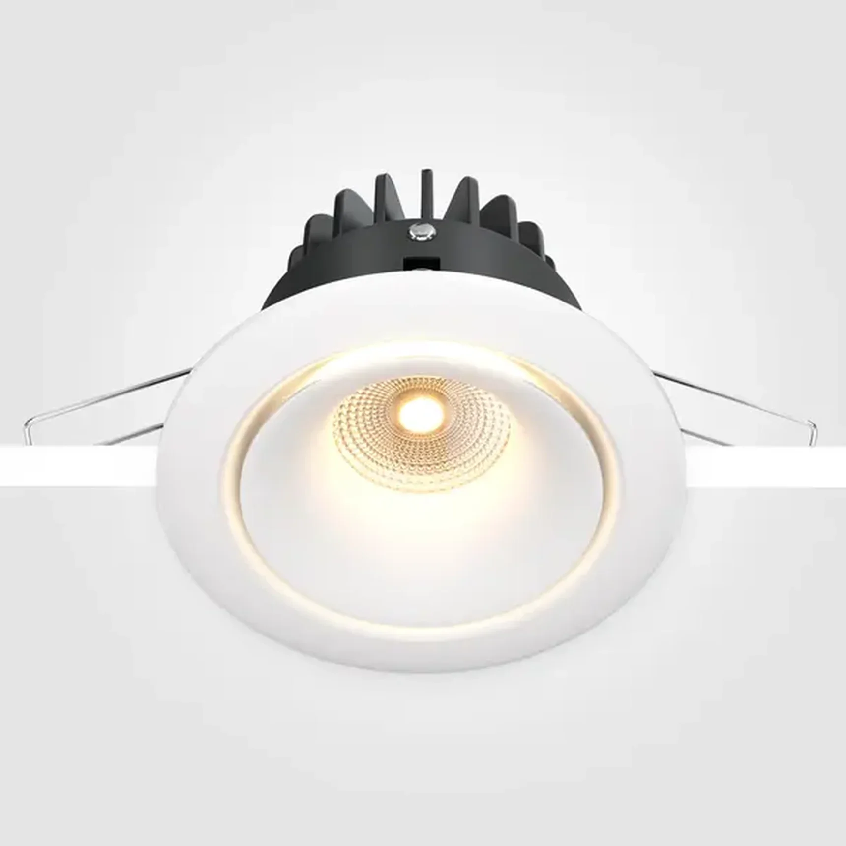 Встраиваемый светильник Yin 3000K 1x12Вт 60° Dim Triac, DL031-L12W3K-D-W