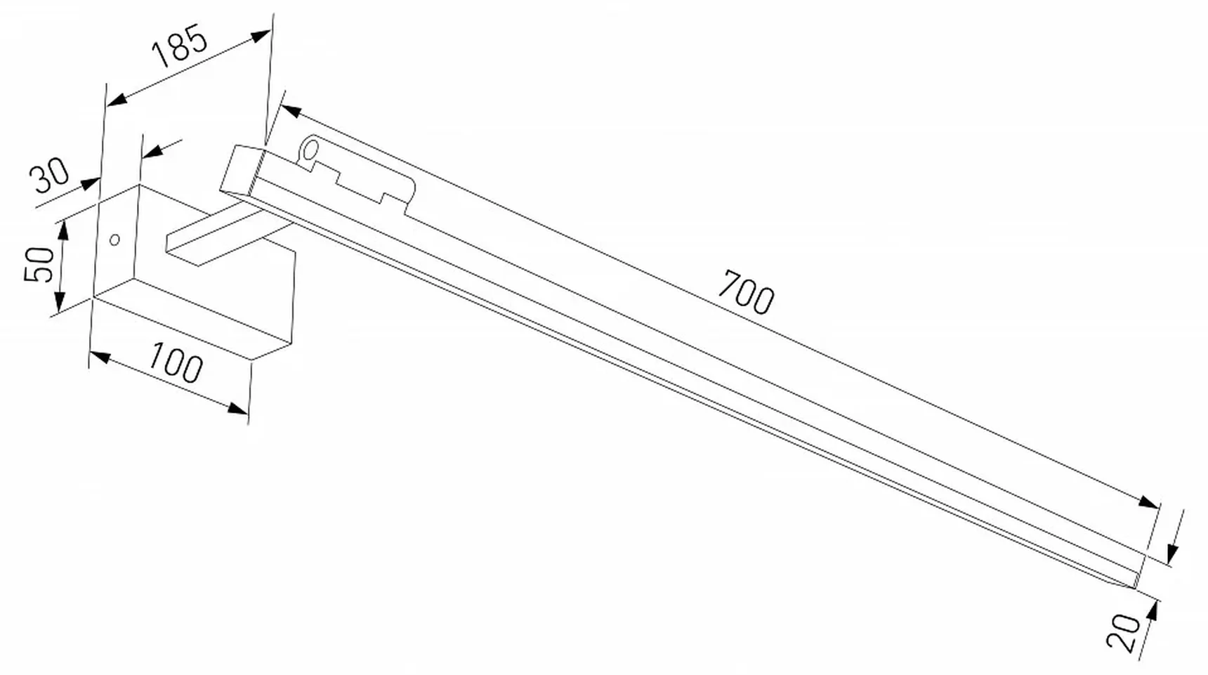 Подсветка для картины Acento 40155/LED