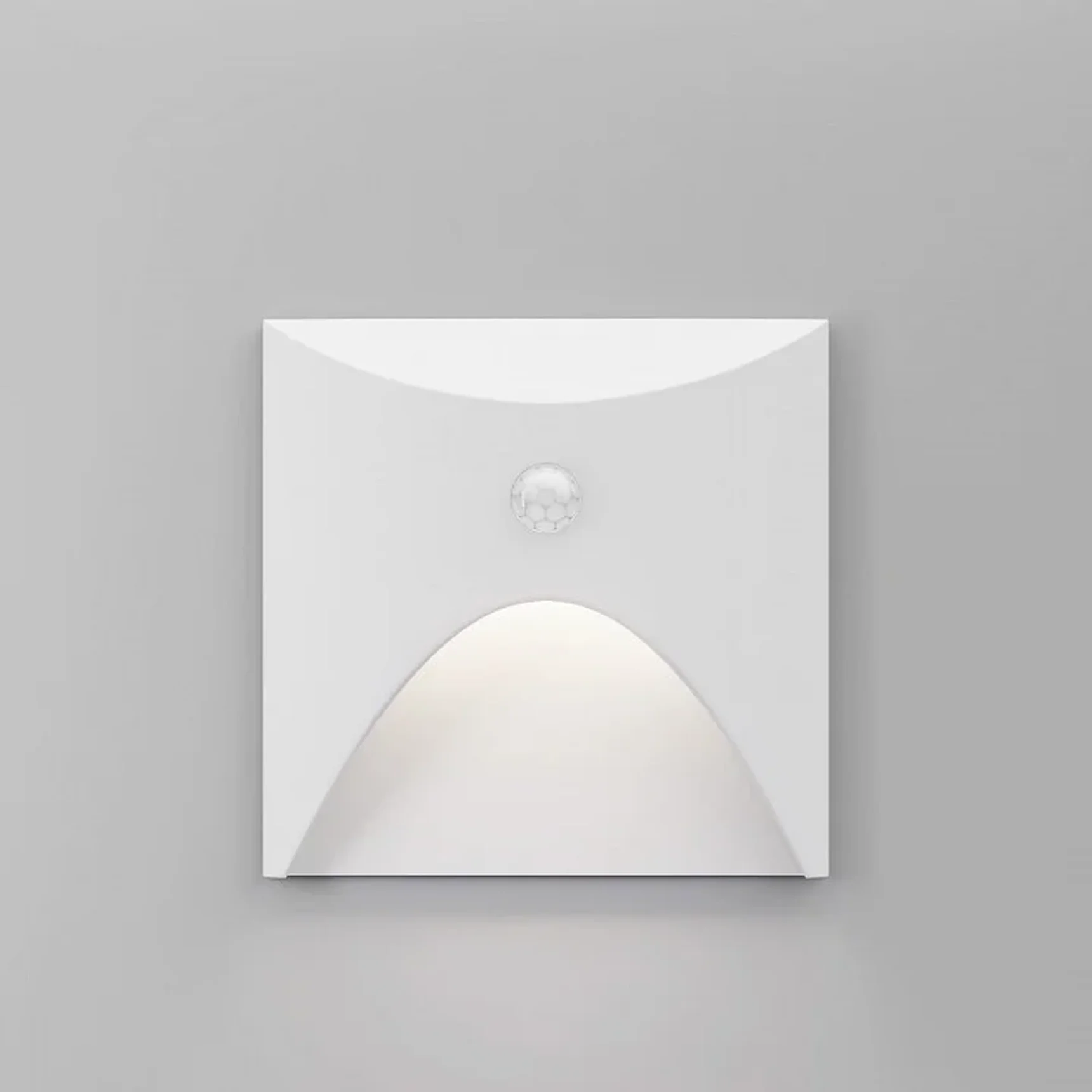 40158/LED 3000K / Светильник светодиодный с датчиком движения Белый / Подсветка для лестниц