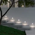 40158/LED 3000K / Светильник светодиодный с датчиком движения Белый / Подсветка для лестниц