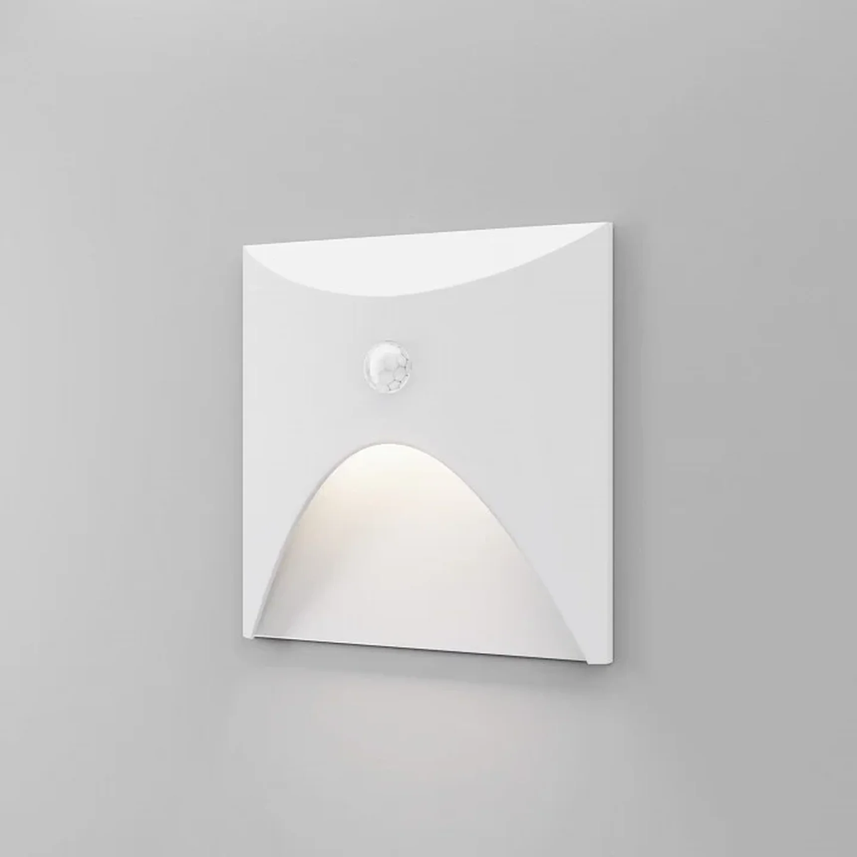 40158/LED 3000K / Светильник светодиодный с датчиком движения Белый / Подсветка для лестниц