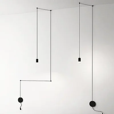 Подвесной светильник Imperiumloft Vibia Wireflow 40.1638