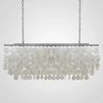 Подвесной светильник Imperiumloft Rectangle Shell Chandelier 2 Cascades 40.1836