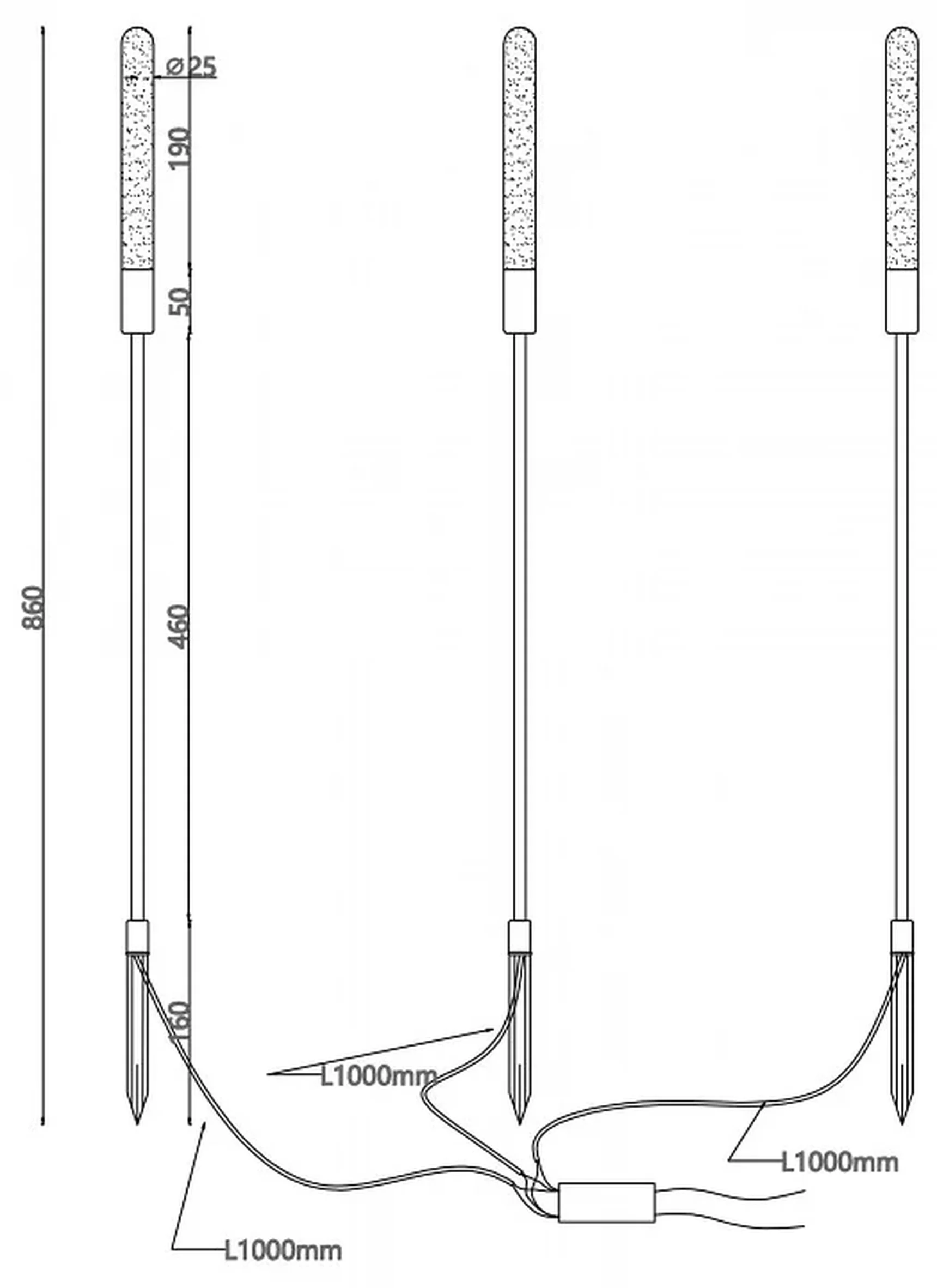 Outdoor уличный светильник 4048-3T