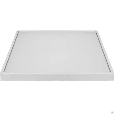 Светильник с защитным темперированным силикатным стеклом LC-FCLIP-40WW ватт 605*605 IP65 Теплый белый