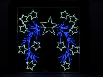 GRP-410 (White/Blue) MOTIF 200х210см