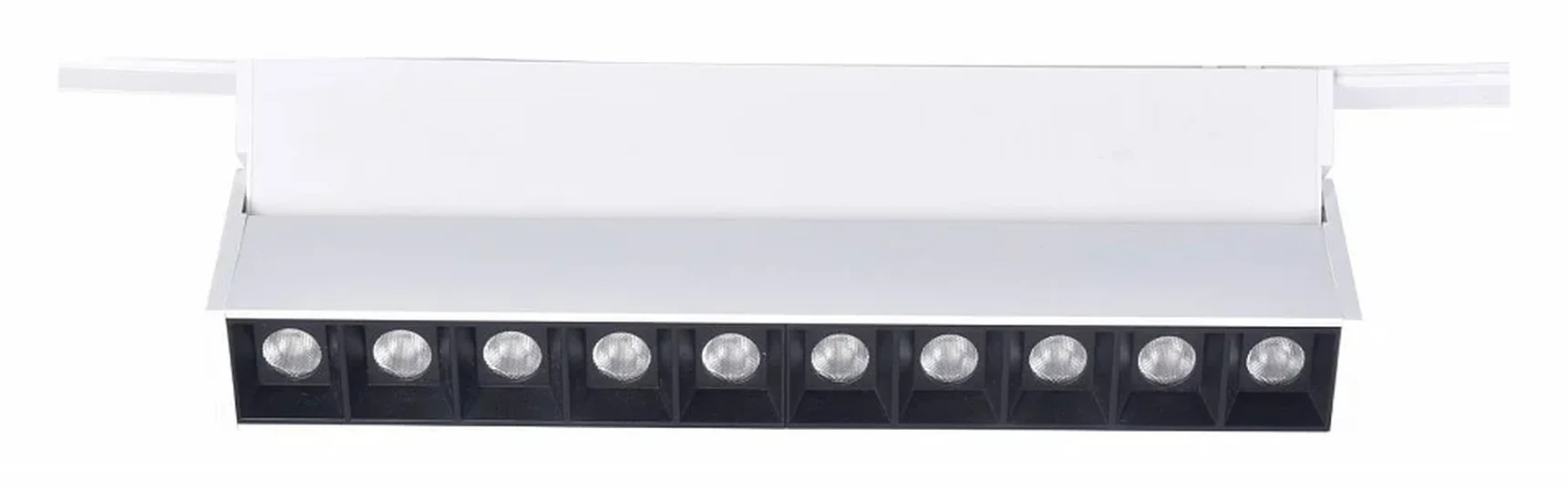 4142-2U, потолочный светильник, L270xW35xH105, LEDx20W, 42V, угол рассеивания: 30°, 1250LM, 3000-6000K, IP20