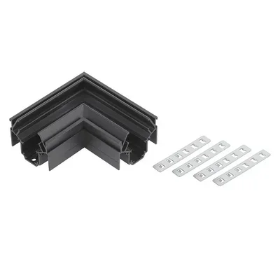 Коннектор ЭРА TRM-PC20-CC-B угловой для магнитного трекового шинопровода NOVA TRM-PC20 черный Б0054793