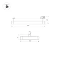 Светильник LGD-AFINA-4TR-S600x300-50W Day4000 (BK, 110 deg, 230V) (Arlight, IP20 Металл, 5 лет), 035495(1)
