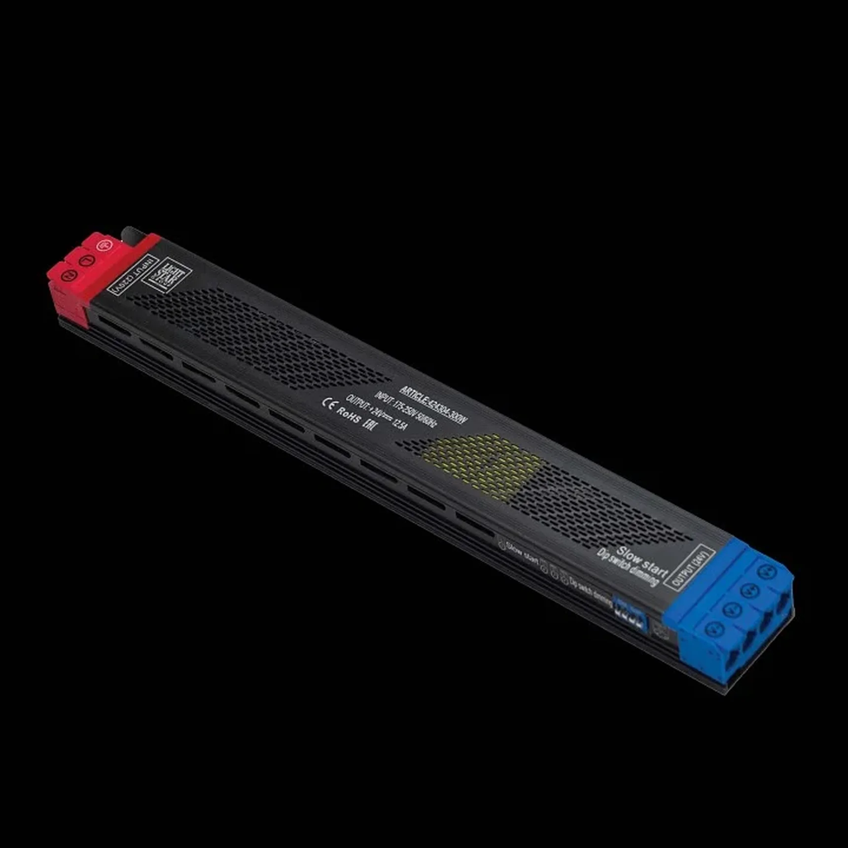 424304 Блок питания 24V с DIP+плавный пуск LIGHTSTAR 300W