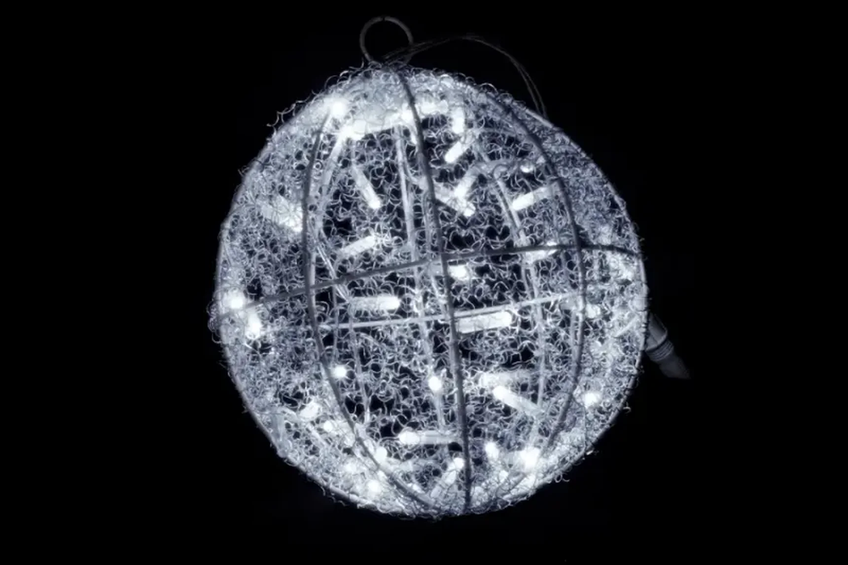 LED-PL-50L-3M-240V-W шар подвесной белый D25