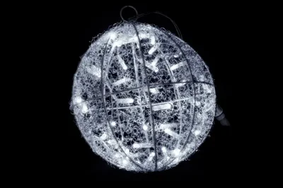 LED-PL-50L-3M-240V-W шар подвесной белый D25