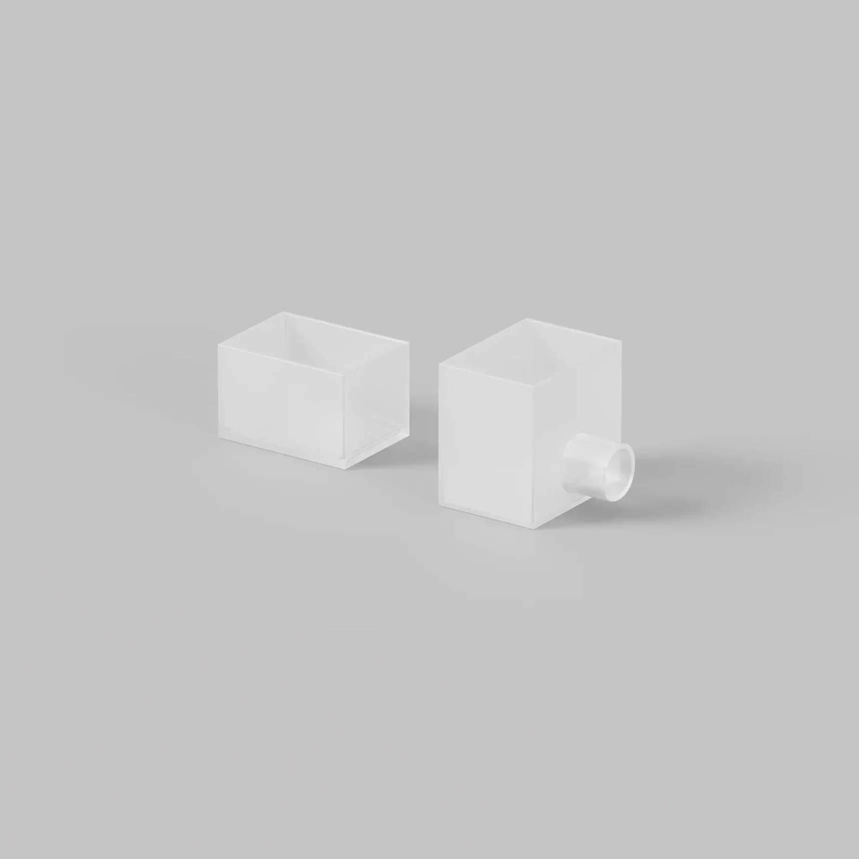 Заглушки для гибкого неона 17x12 мм 2 шт. (выход боковой)