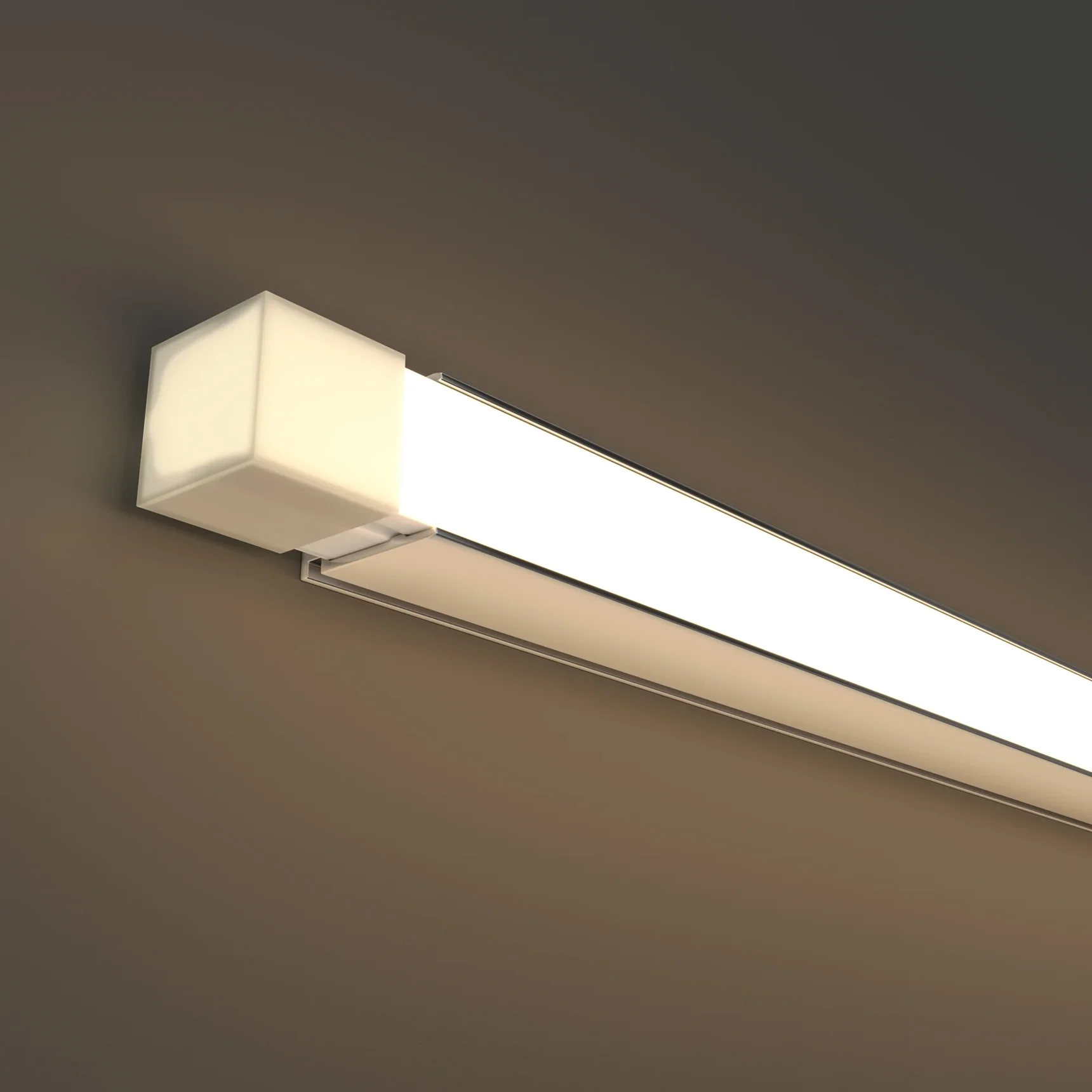 Гибкий неон 16x16 24В 10Вт/м 3000K IP67 10м (вертикальный изгиб)