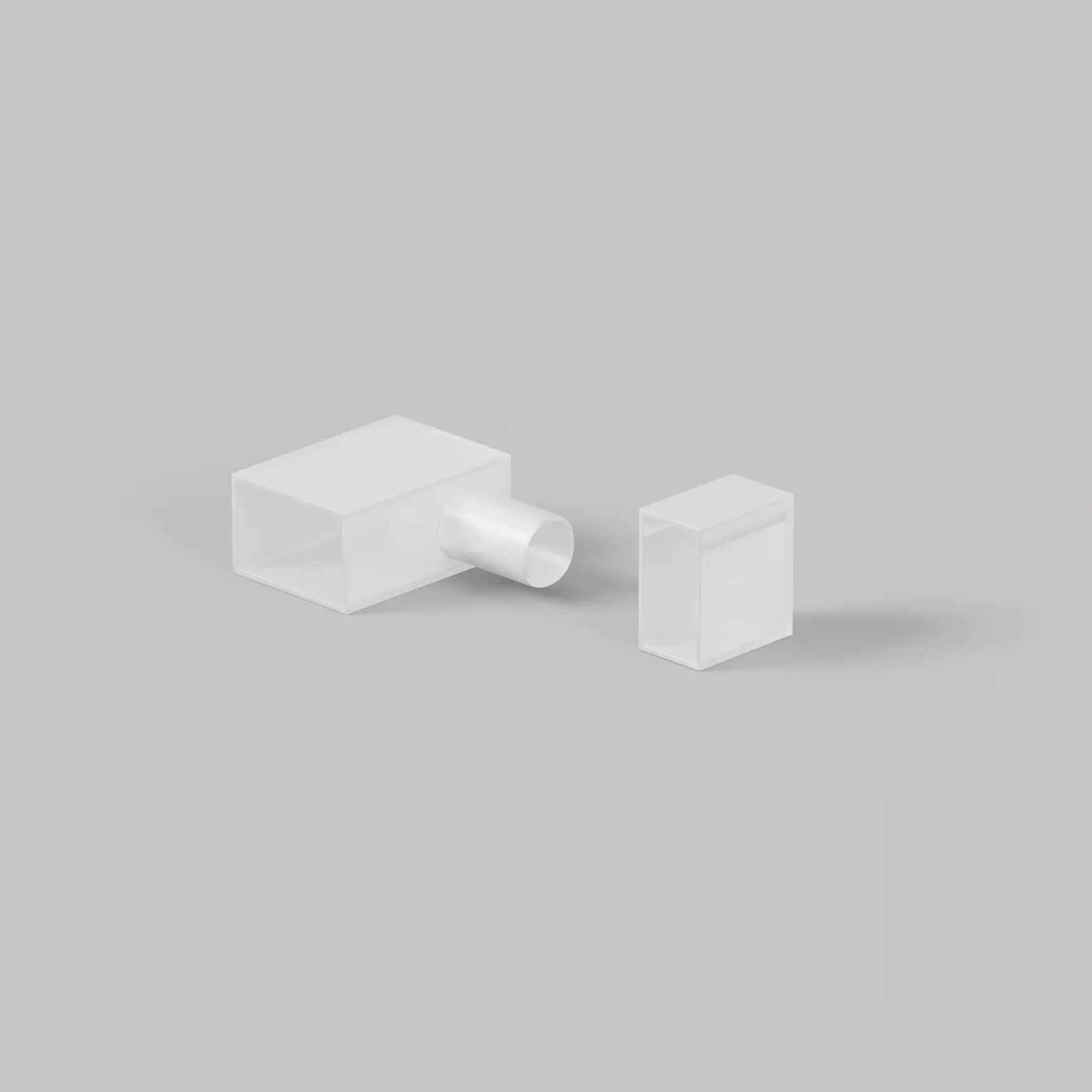 Заглушки для гибкого неона 12x6 мм 2 шт. (выход вверх/вниз)