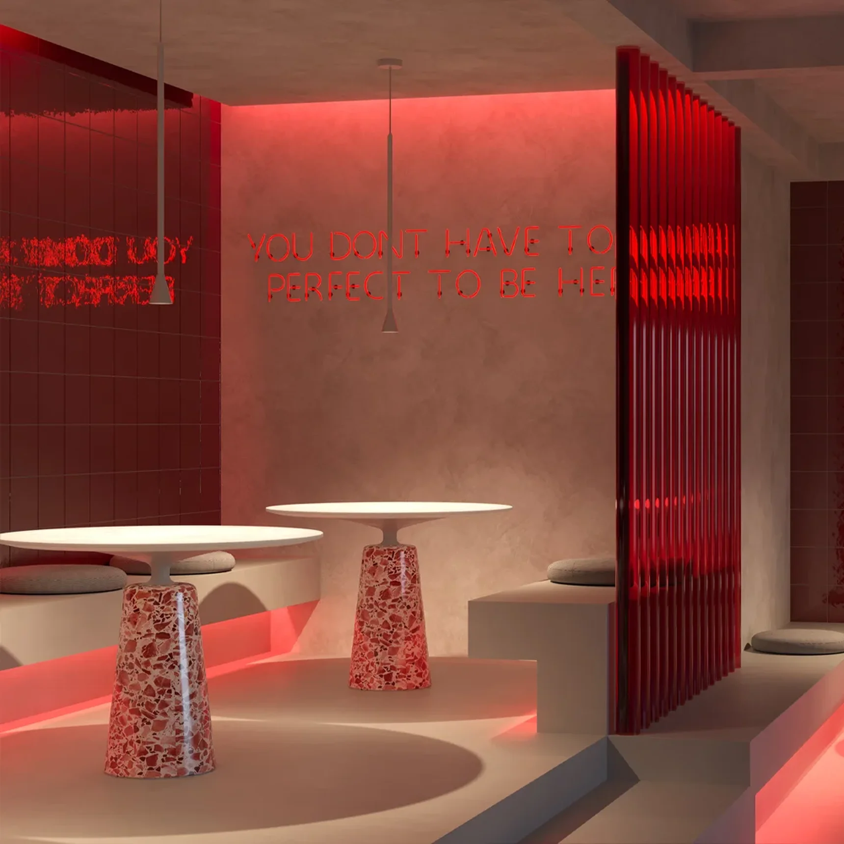 Гибкий неон 10x4 24В 9,6 Вт/м Red IP67 5м