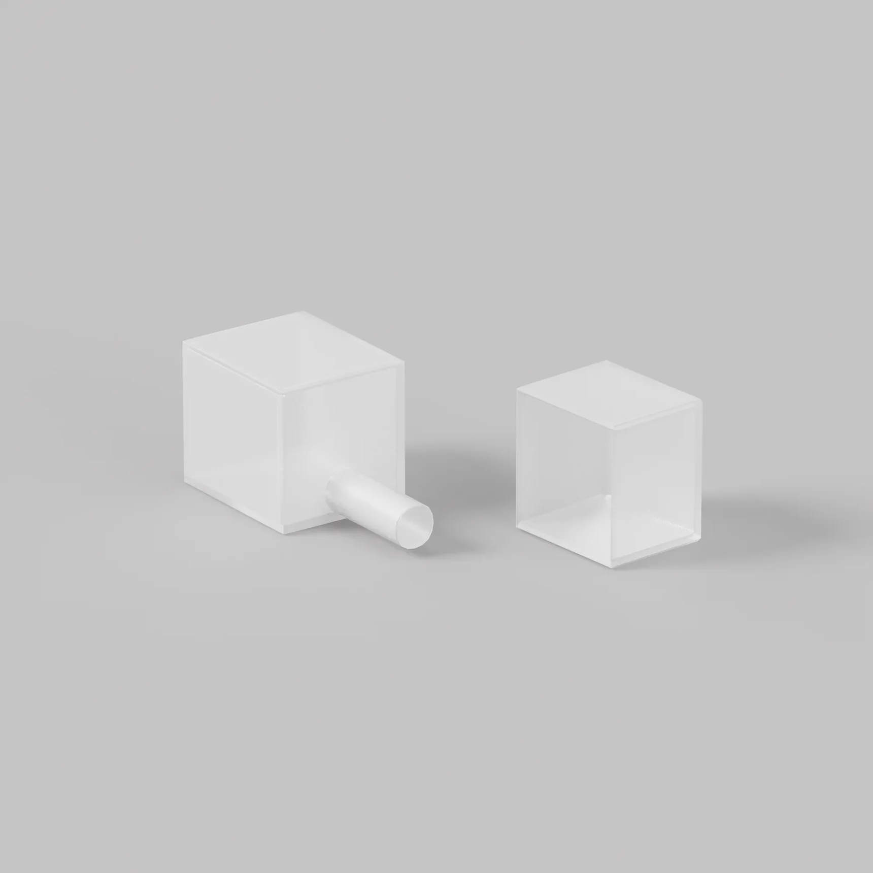 Заглушки для гибкого неона 18x16 мм 2 шт. (выход прямой)