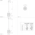 Подвесной светильник Milligan 43625