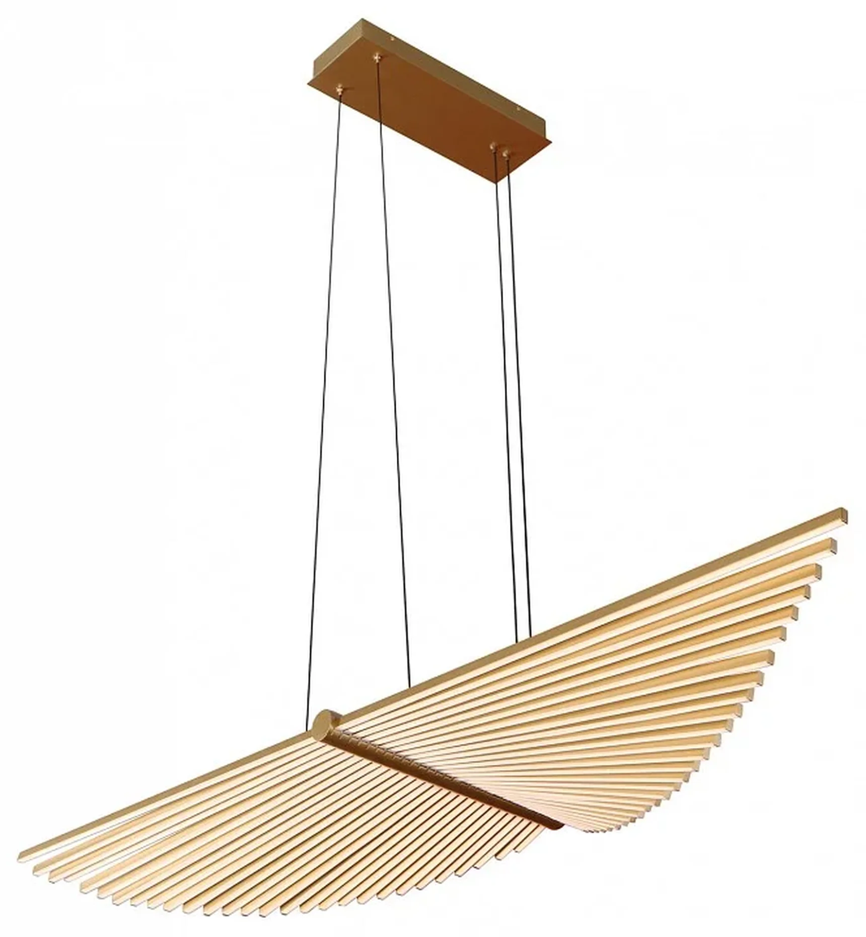 4380-2P, подвесная люстра, L1050xW270xH1500, LEDx60W, 4200LM, 4000K