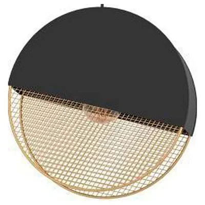 43811 Подвесной потолочный светильник (люстра) MUMLES, 1Х40W, E27, L285, B90, H1100, сталь, черный,