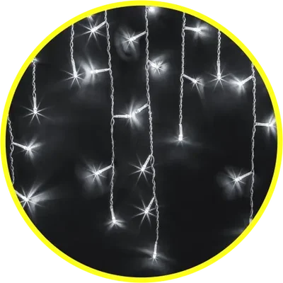 Светодиодная гирлянда NGF-I02-100CW-8-3.5m-230-TR-IP44