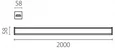 456807 Светильник TRITO LED 80W 8000LM 120G ЧЕРНЫЙ 3000/4000/6000K