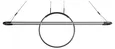 4587-12P, подвесная люстра, L1200xW115xH500/1500, LEDx60W, 4800LM, 4000K