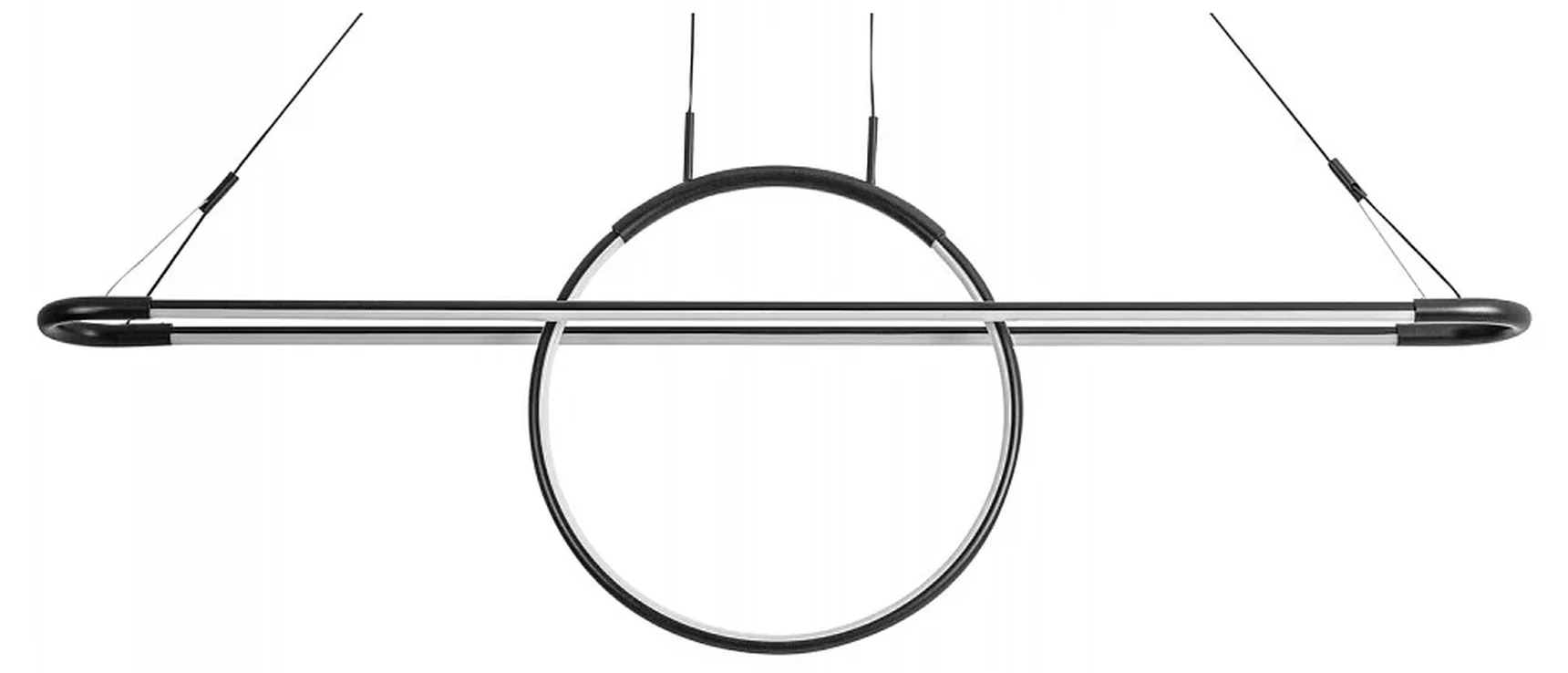4587-12P, подвесная люстра, L1200xW115xH500/1500, LEDx60W, 4800LM, 4000K