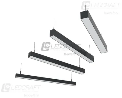 Светодиодный линейный светильник LC-LP-7050 30 Вт 580 мм 6000К Опал