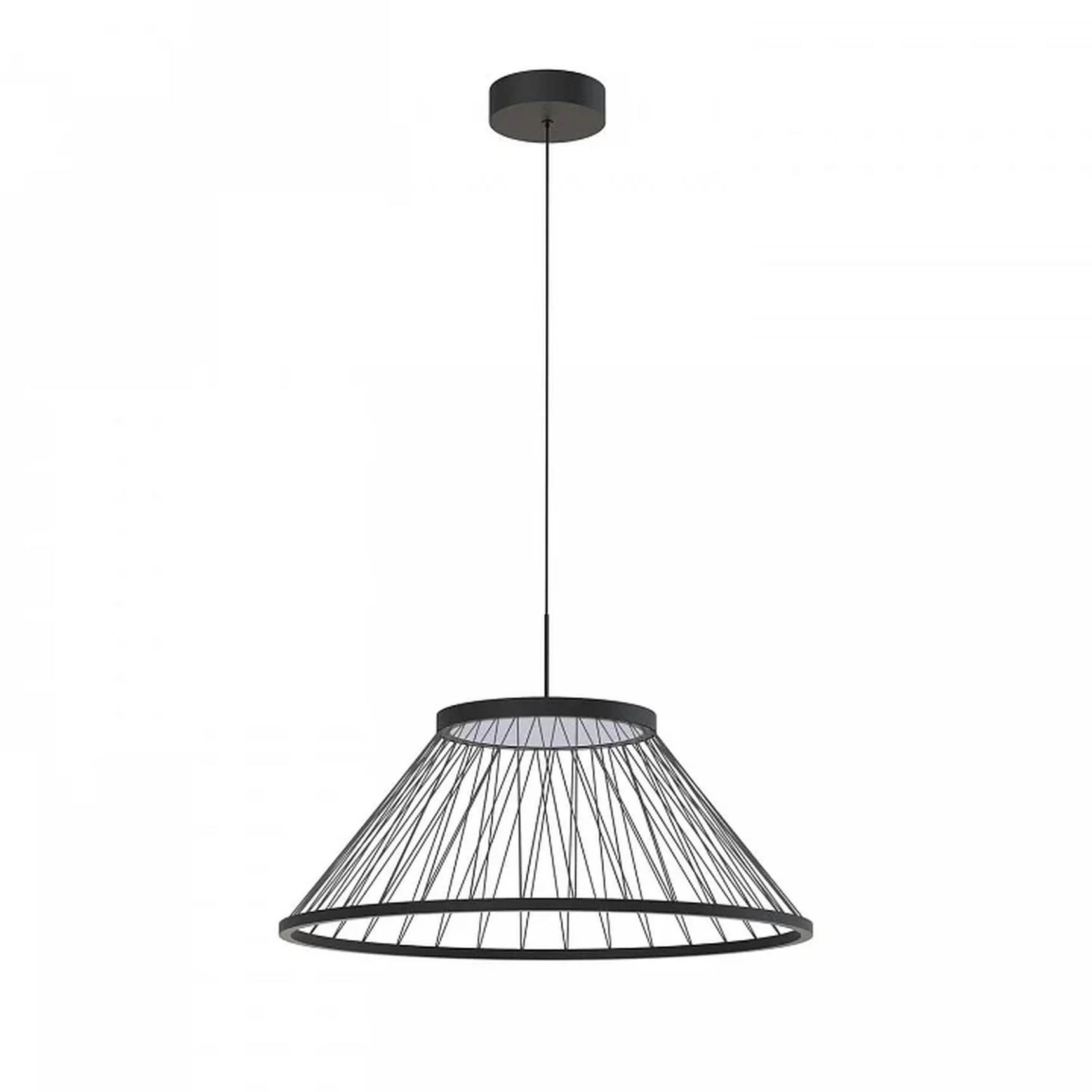 4633-6P, Подвесной светильник, D600xH400/1500, LEDx16W, 600LM, 4000K