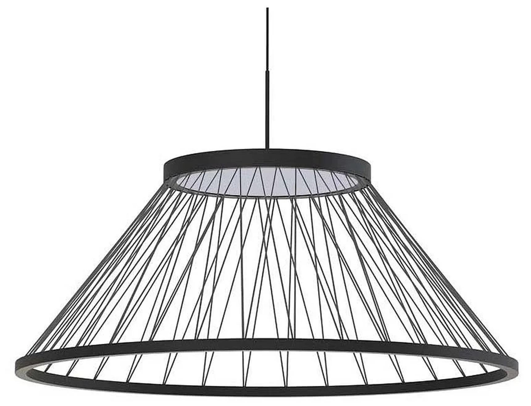 4633-6P, Подвесной светильник, D600xH400/1500, LEDx16W, 600LM, 4000K