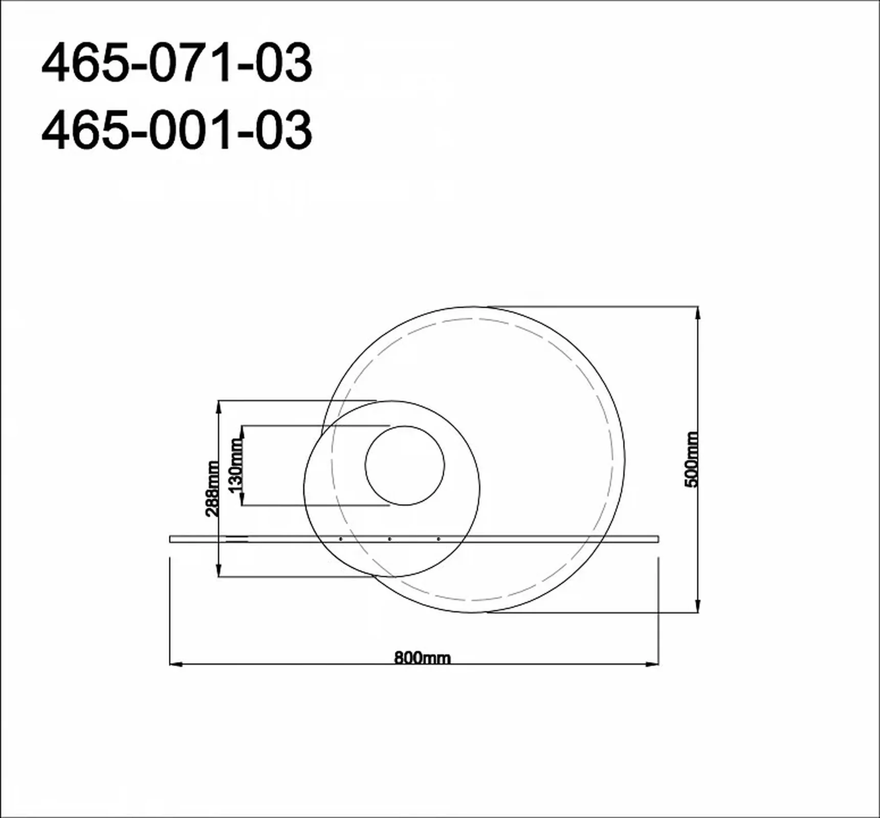 Накладной светильник Velante 465 465-071-03
