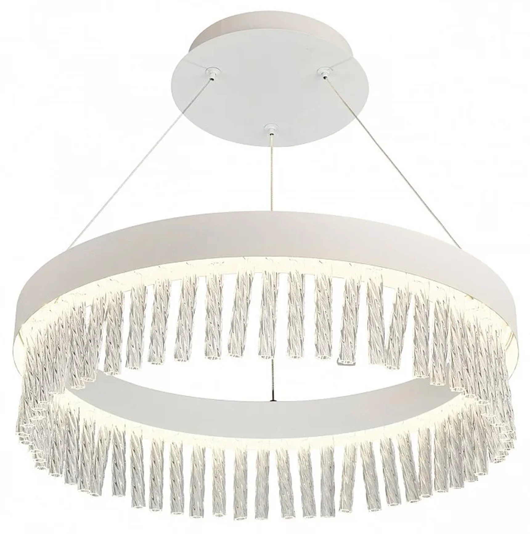 4698-5P, Подвесной светильникная люстра, D500xH1000/1200, LEDx40W, 2100LM, 4000K