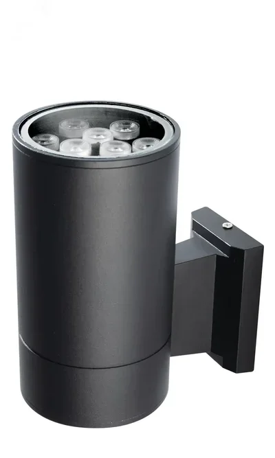 Светильник светодиодный фасадный PWL-26090/30D 2x5w 6500K BL IP65, 1018618B