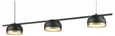 VELANTE Светильник подвесной, LED, 3x12W, 3000K 472-403-03